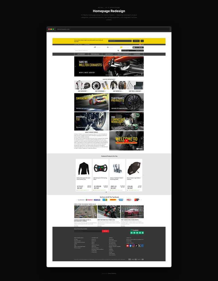 Homepage, Demon Tweeks