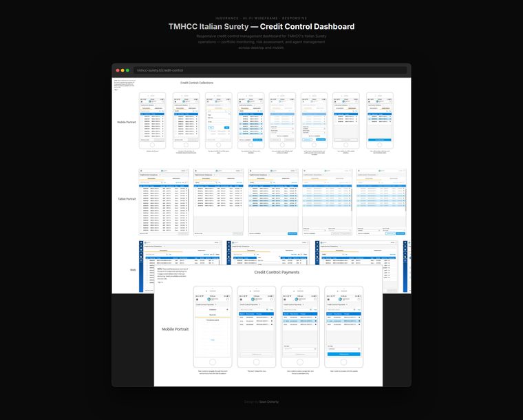Credit control responsive, TMHCC