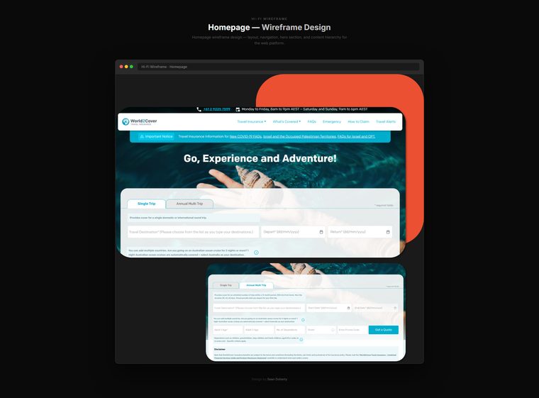 Homepage, TMHCC Travel Insurance