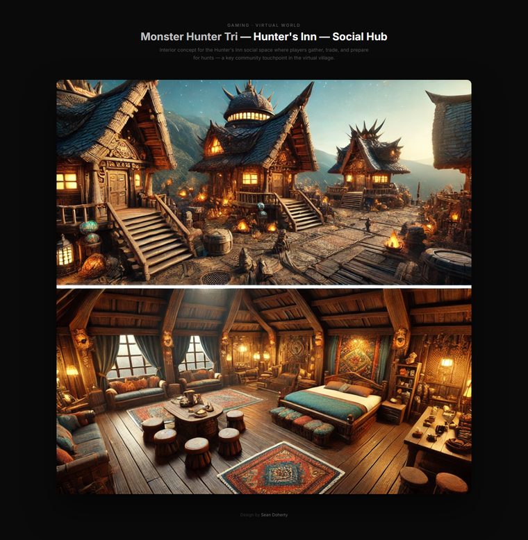 Ai inn scenes, Monster Hunter Tri