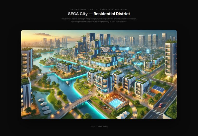 Residential district, SEGA