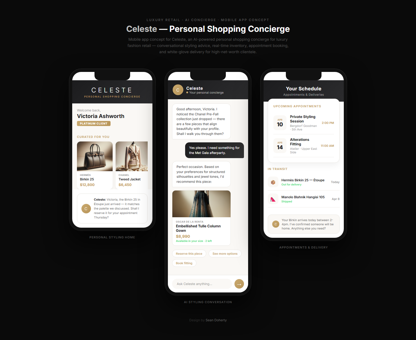AI powered Celeste Concierge POC