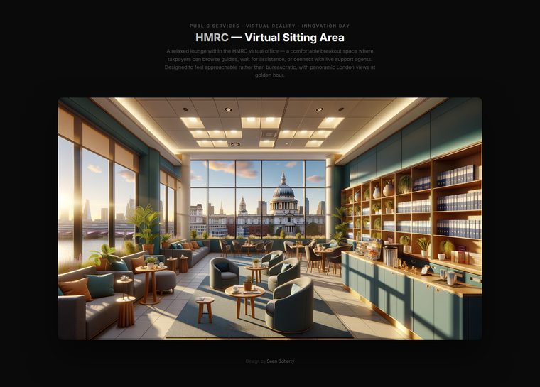 Hmrc sitting area, HMRC
