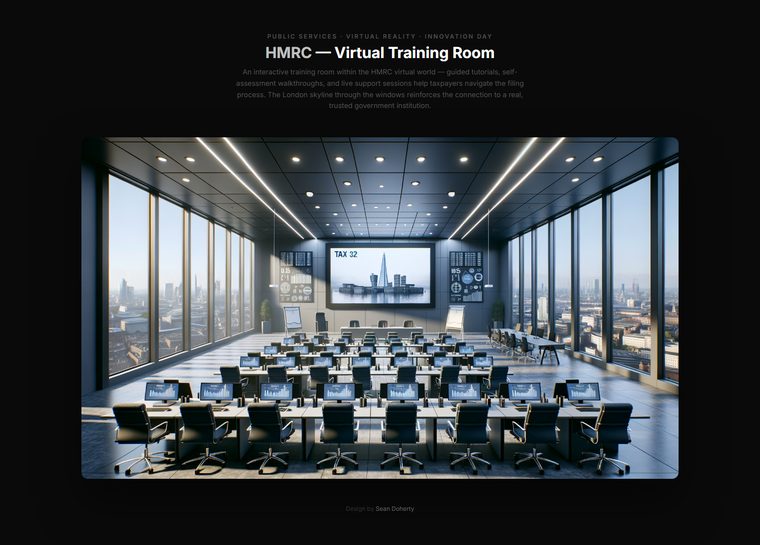 Hmrc training room, HMRC