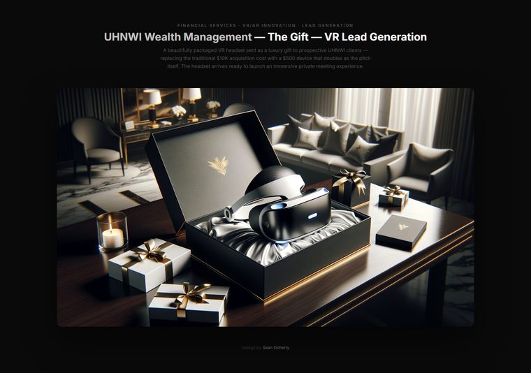 VR unboxing, Innovation: Financial Services Industry