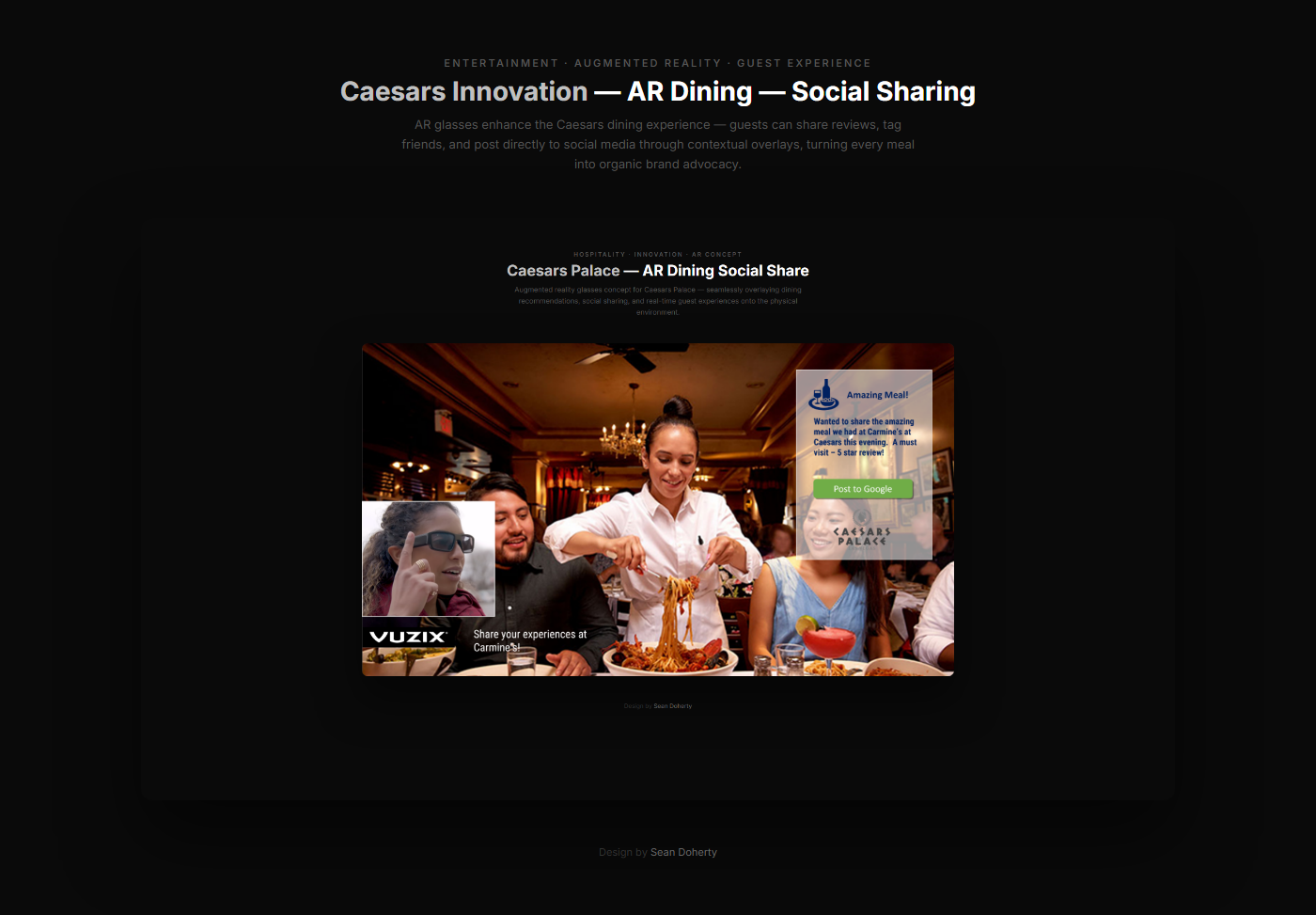 Caesar's Innovation: Entertainment