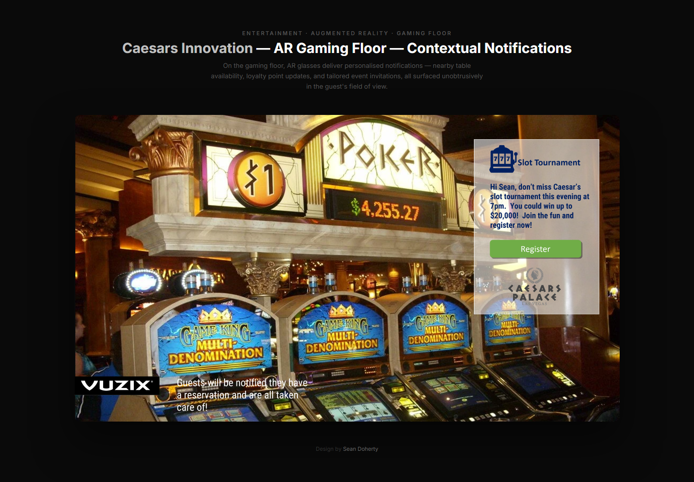 Caesar's Innovation: Entertainment artifact 2