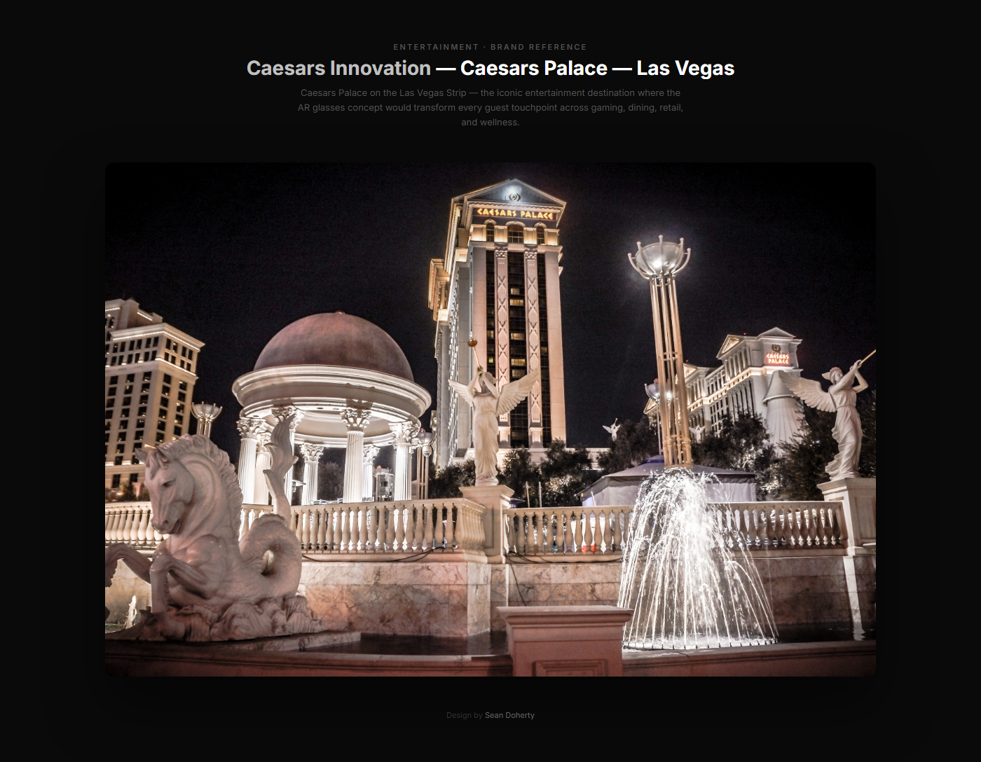 Caesar's Innovation: Entertainment artifact 5