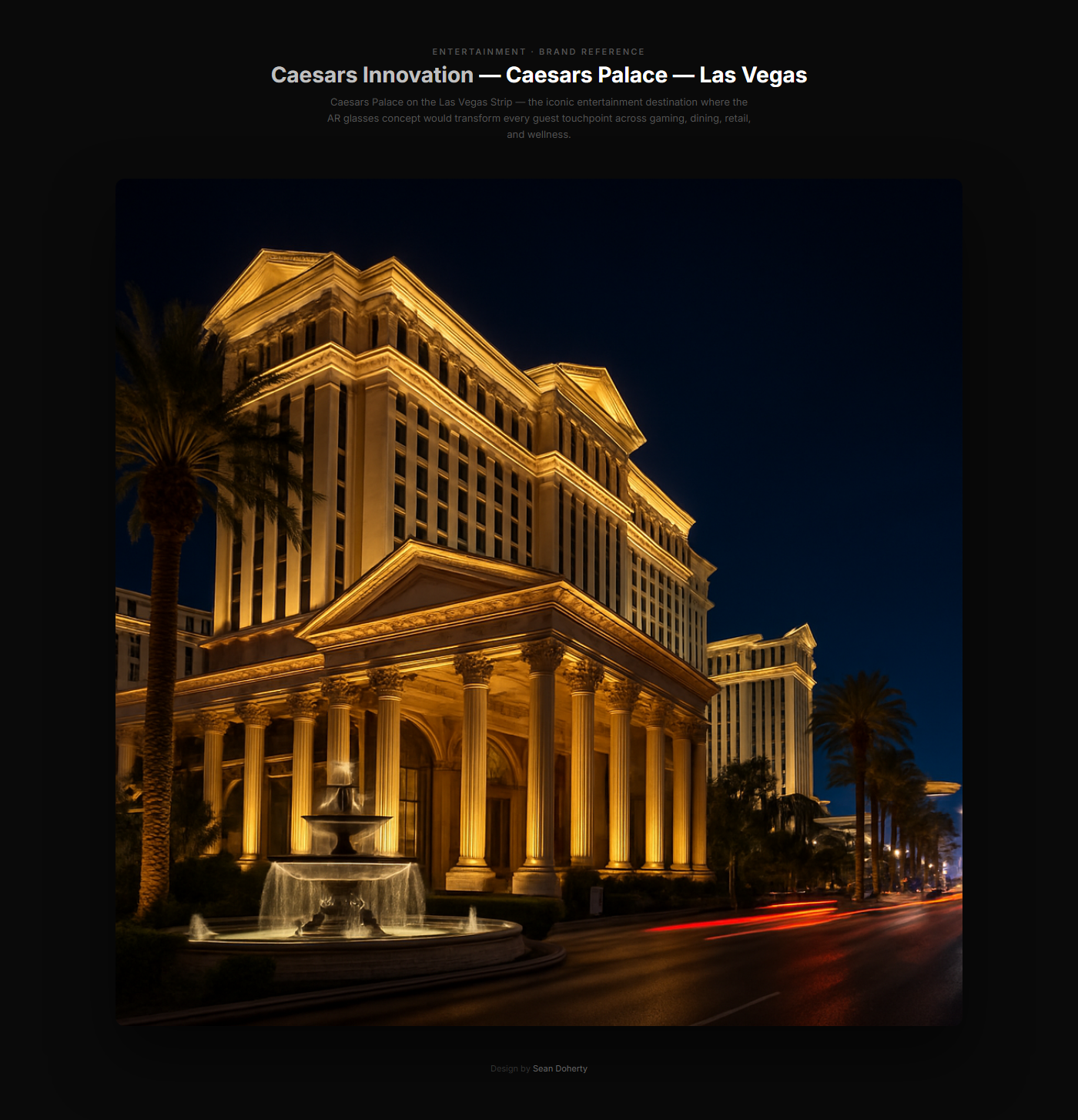 Caesar's Innovation: Entertainment artifact 5