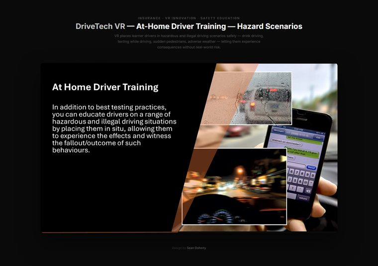 Hazard training, DriveTech VR