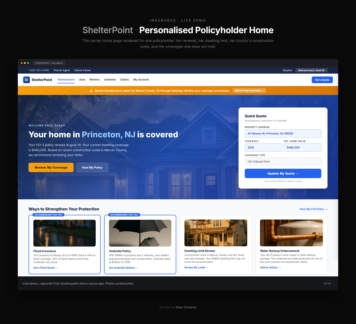 ShelterPoint, Insurance AI Assistant