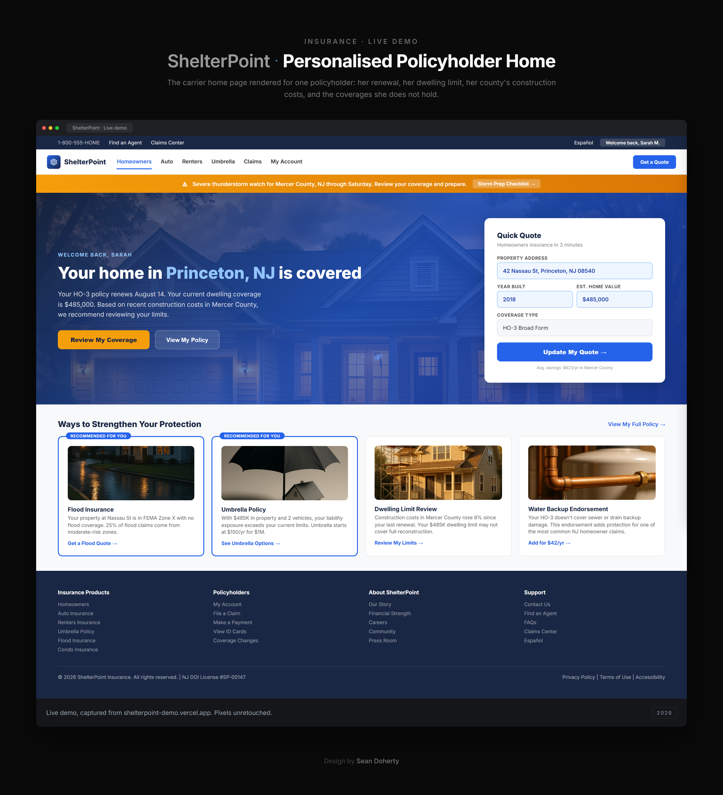 ShelterPoint Insurance AI Assistant
